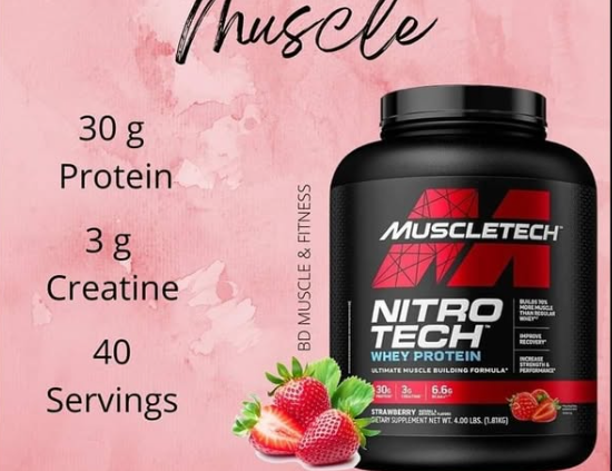 Muscletech- Nitro Tech Protein (Original)